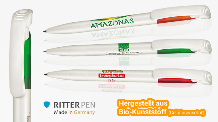 Kugelschreiber BIO-PEN aus Bio-Kunststoff