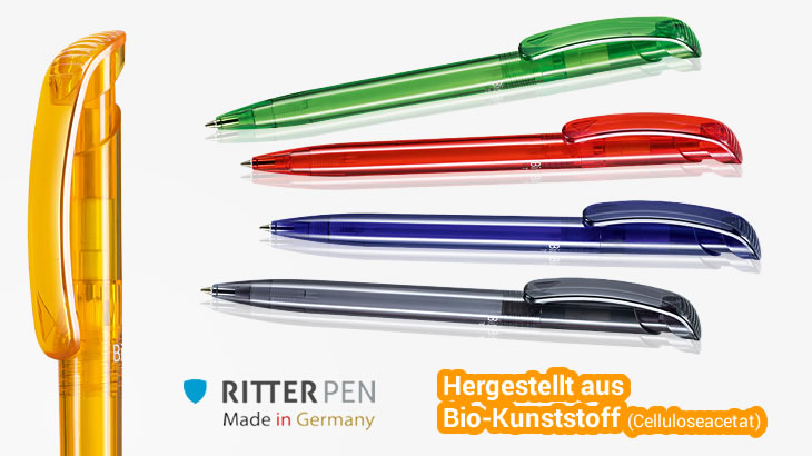 Kugelschreiber BIO-CLEAR - Bio-Kunststoff