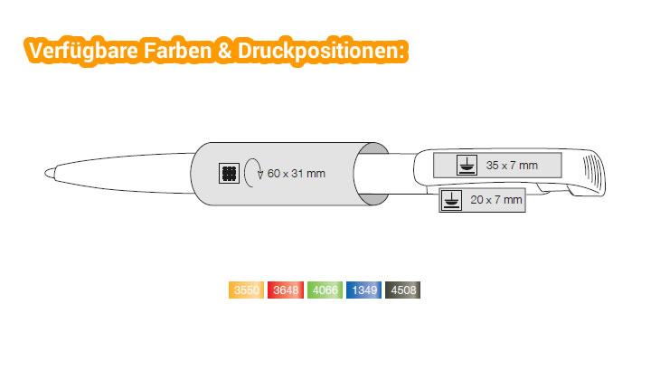 Kugelschreiber BIO-CLEAR - Bio-Kunststoff