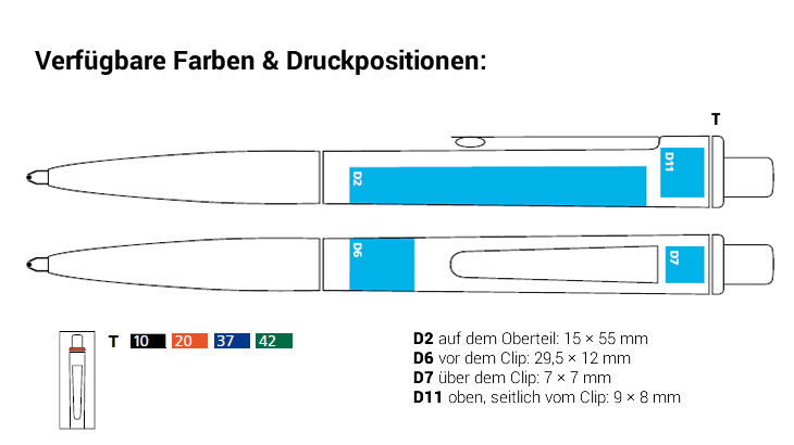 Kugelschreiber K1 BIOSAFE aus Bio-Kunststoff