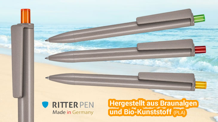 Kugelschreiber Algo Pen mit Braunalgen