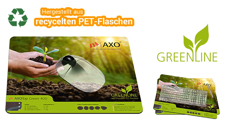 Mousepad aus recyceltem PET