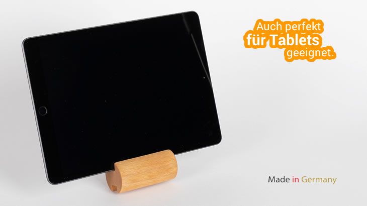 Handyhalter aus Buchenholz