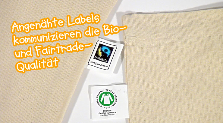Fairtrade Stofftasche CityBag aus Bio-Baumwolle