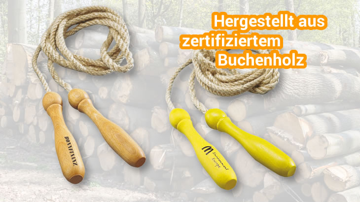 Springseil aus Holz