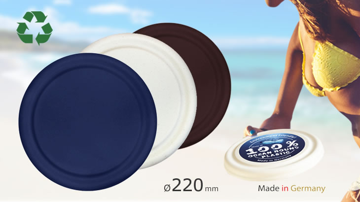 Frisbee OCEAN aus Meeresplastik
