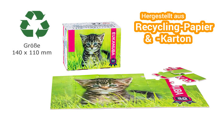 Puzzel aus Recyclingpapier Klein