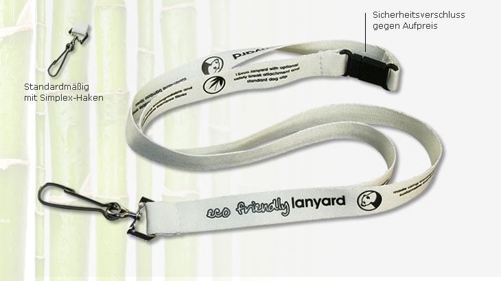 Lanyard aus Bambusfasern