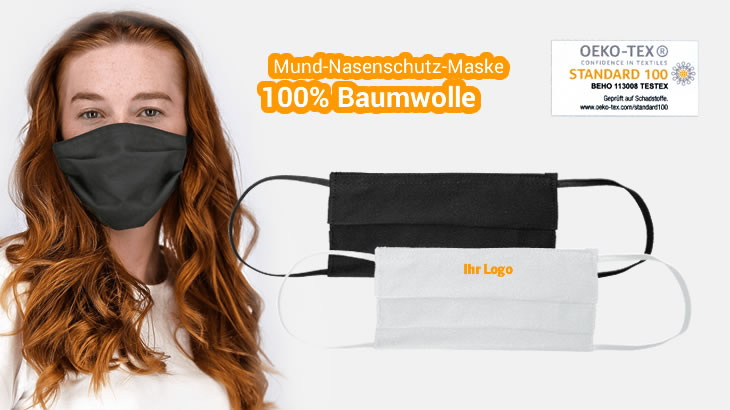 Mund-Nasenschutz Maske BASIC