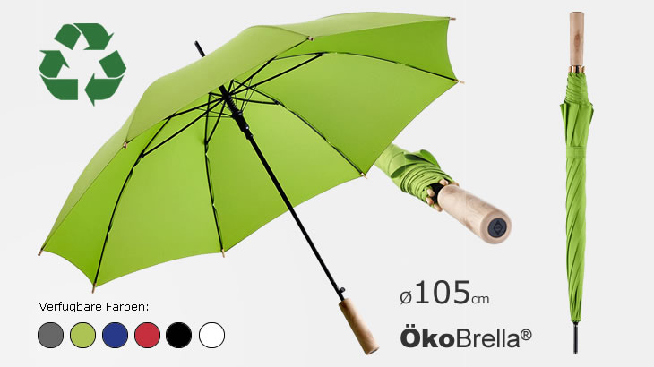 Recycling Stockschirm ÖkoBrella