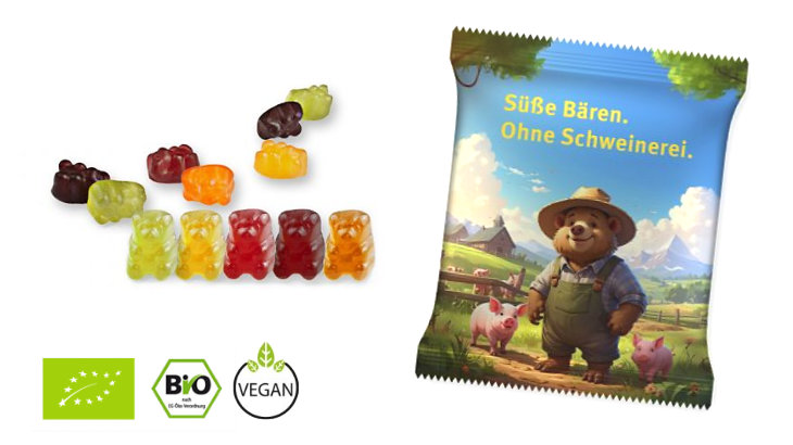 BIO Gummibärchen 10g VEGAN