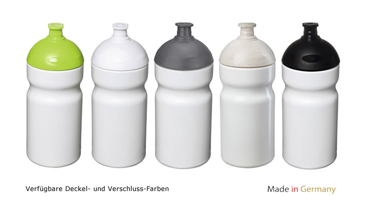 Trinkflasche 500ml aus Biokunststoff
