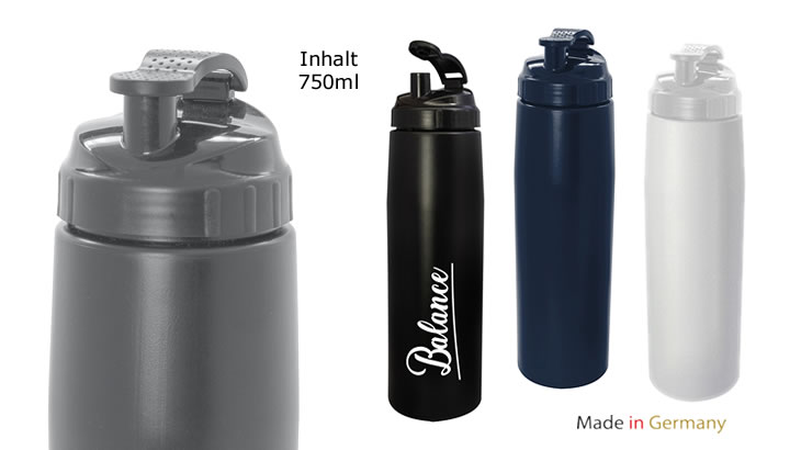 Trinkflasche Balance 750ml aus Biokunststoff