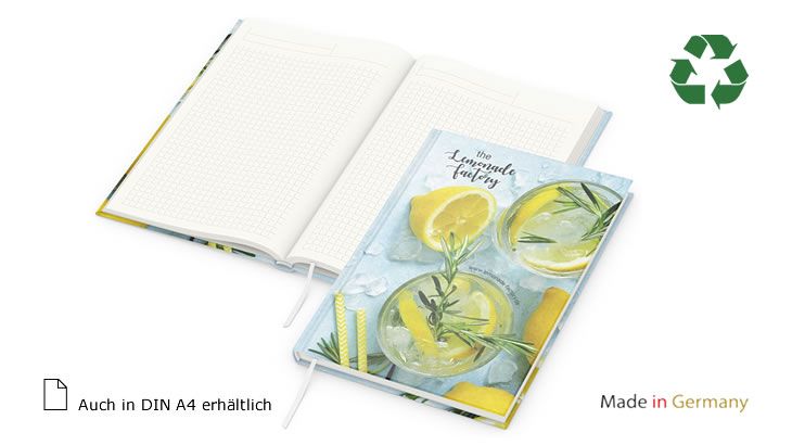 Notizbuch NOTE mit Recyclingpapier
