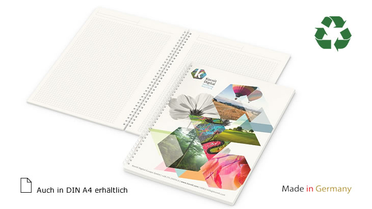 Ringbuch BIZZ mit Recyclingpapier