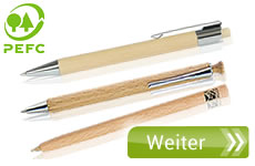 Kugelschreiber aus zertifiziertem Holz