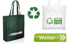 Mehrwegtaschen aus dem Recycling
