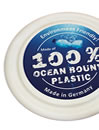 Wurfscheibe OCEAN aus Meeresplastik