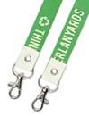 Lanyard PAPER mit Doppelkarabiner