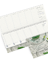 Tischkalender COMPACT aus Recycling-Papier