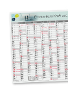 Wandplaner PURE aus Bambus-Papier